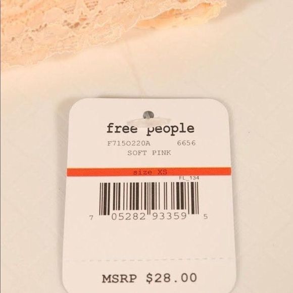 NWT Free People Bandeau Bra SWEET! - Picture 5 of 6